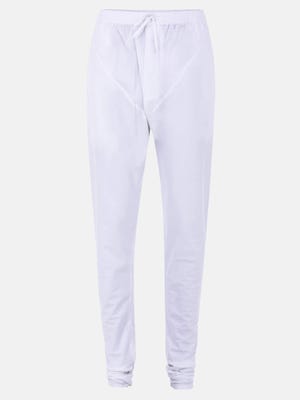 White Cotton Churider Pajama