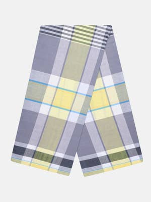 Grey Striped Cotton Lungi
