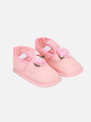 Peach Cotton Shoe