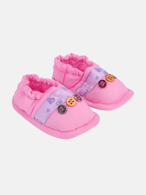 Pink Cotton Shoe