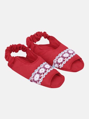 Red Voile Shoes