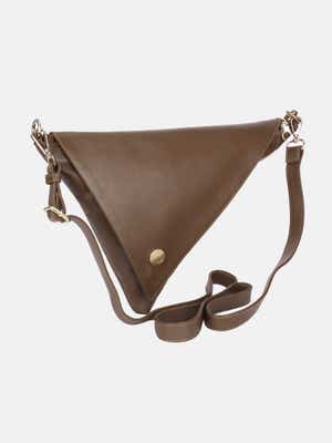 Deep brown Leather Bag 