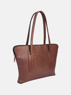Dark Brown Leather Executive Bag