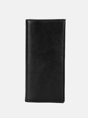 Black Eco-Friendly Vegetable Tanned Leather Wallet