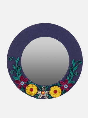 Recycled Handmade Paper Mirror