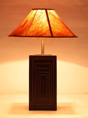 Wooden Lamp Base