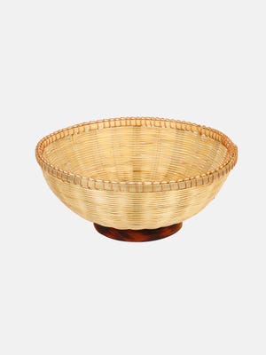 Bamboo Fiber Fruit Basket - Big
