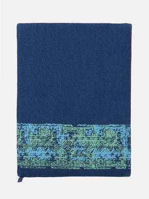Blue Printed Jute-Cotton Diary