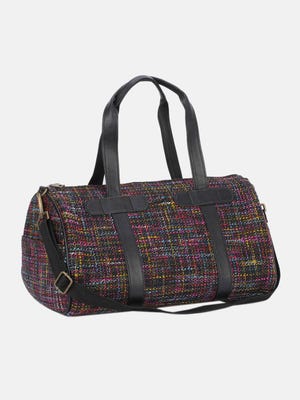 Multicolour Jute Travel bag