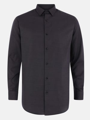 Charcoal Black Executive Premium Cotton Shirt