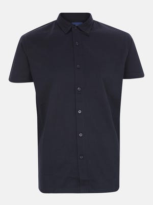 Black Casual Modern Cotton Shirt