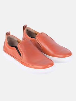 Tan Leather Casual Loafer