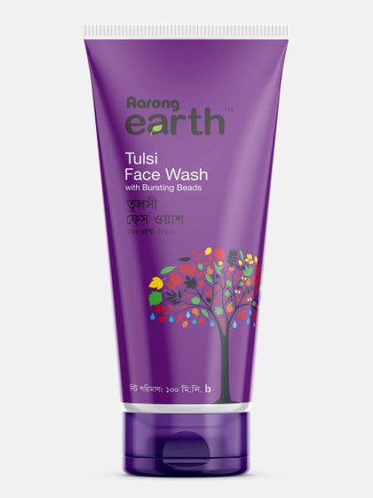 Aarong Earth Tulsi Face Wash with Bursting Beads