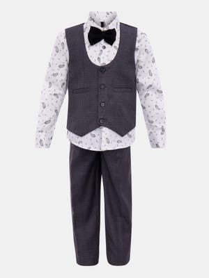 Boys' 4-Piece Party Wear Suit Set